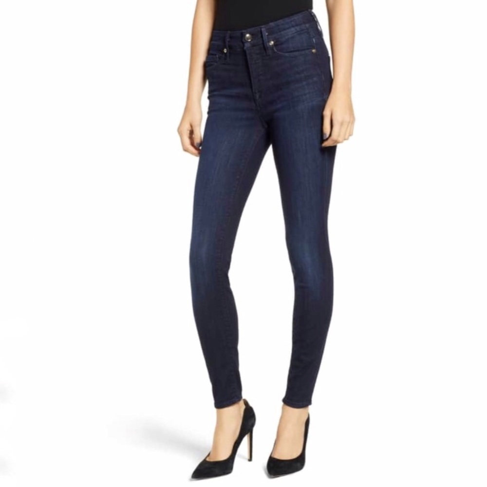 Good American Skinny Jeans in Dark Indigo